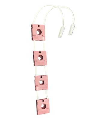 INTERRUPTOR CATENARIA QUADRADA 4 BOCAS MICRO AG5001