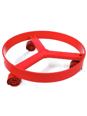 CARRINHO PARA BOTIJÃO PLASTICO VERMELHO - MM1827