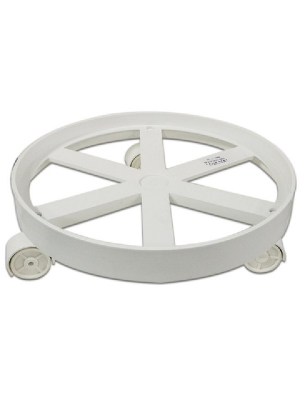 CARRINHO PARA BOTIJÃO PLASTICO BRANCO - MM1831