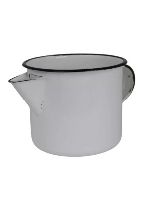 CANECA AGATA COM BICO 12 BRANCA 1,0L 086