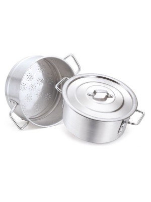 CAÇAROLA A VAPOR ALUMINIO POLIDO HOTEL N32