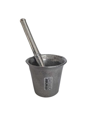  PILÃO COM SOCADOR 10X12,5 GG - ALUMINIO PROSPERIDADE