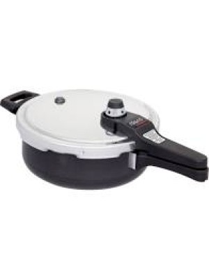  PANELA DE PRESSÃO NIGRO ETERNA 3.0L ANTIADERENTE COM FECHAMENTO EXTERNO PRETA/PRETA 97110