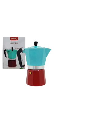 CAFETEIRA ITALIANA 3 CAFÉS MOKA 2 CORES - 4525