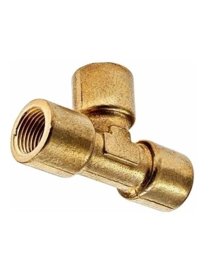 TE 1/4NPTF X 1/4NPTF X 1/4NPTF - 582 ALG